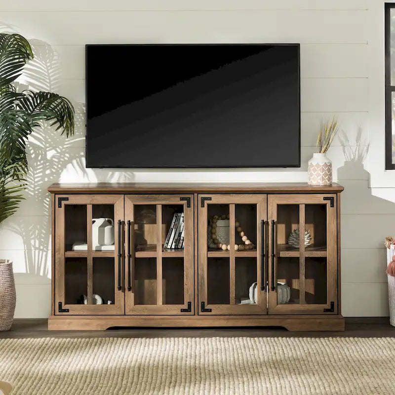Middlebrook 58-inch Rustic 4-Door TV Stand