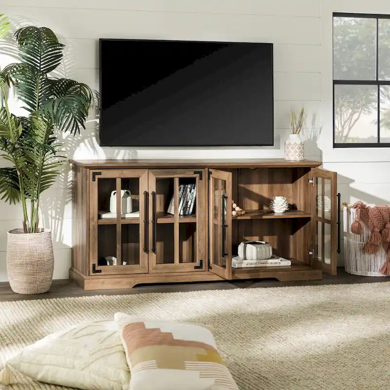 Middlebrook 58-inch Rustic 4-Door TV Stand