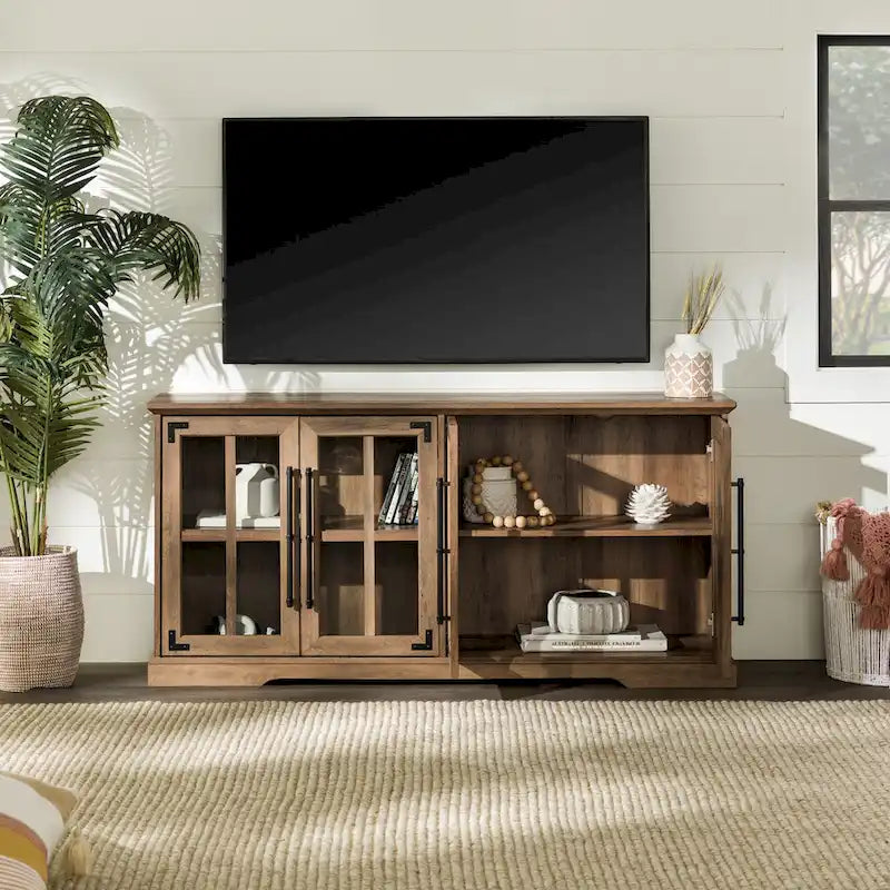 Middlebrook 58-inch Rustic 4-Door TV Stand
