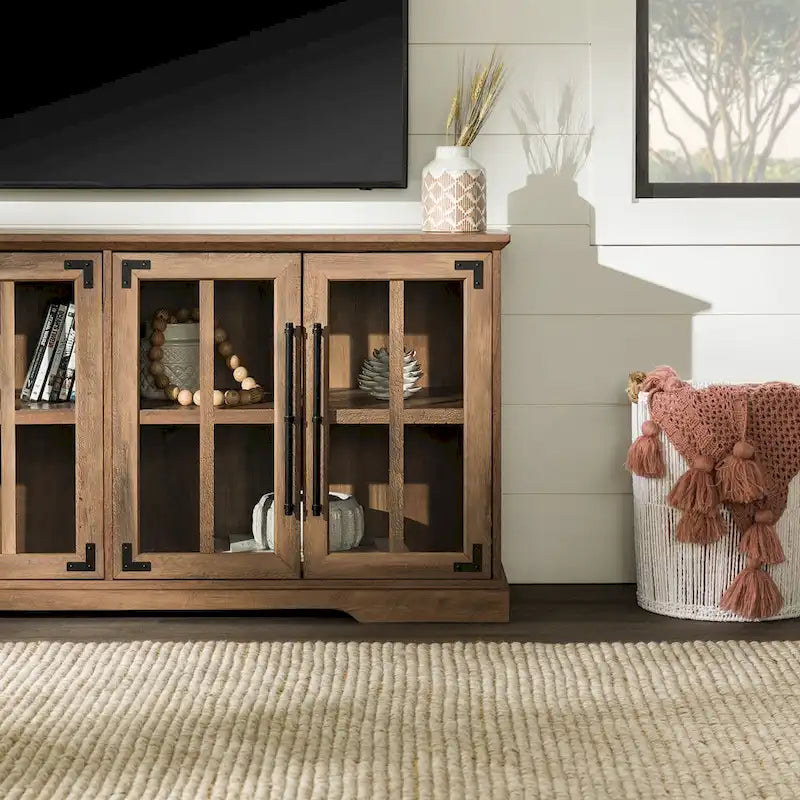 Middlebrook 58-inch Rustic 4-Door TV Stand