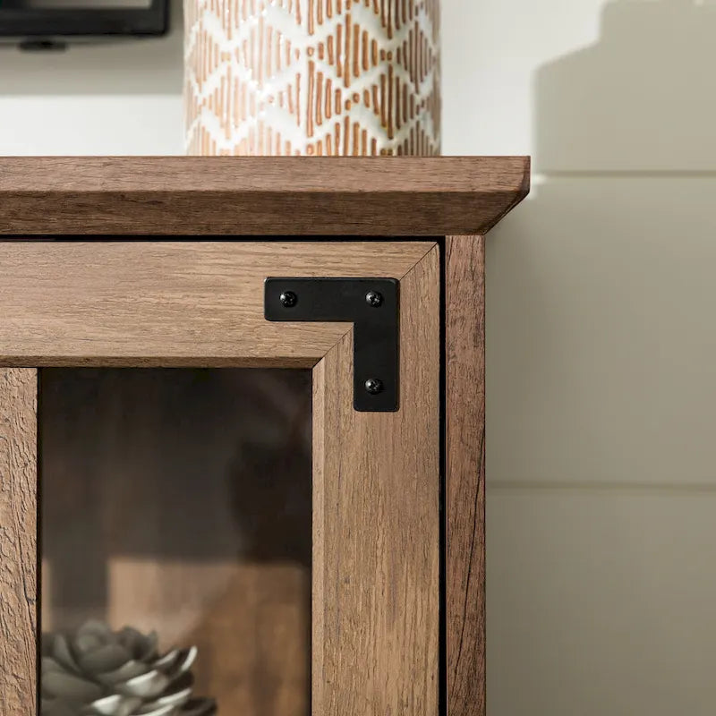 Middlebrook 58-inch Rustic 4-Door TV Stand