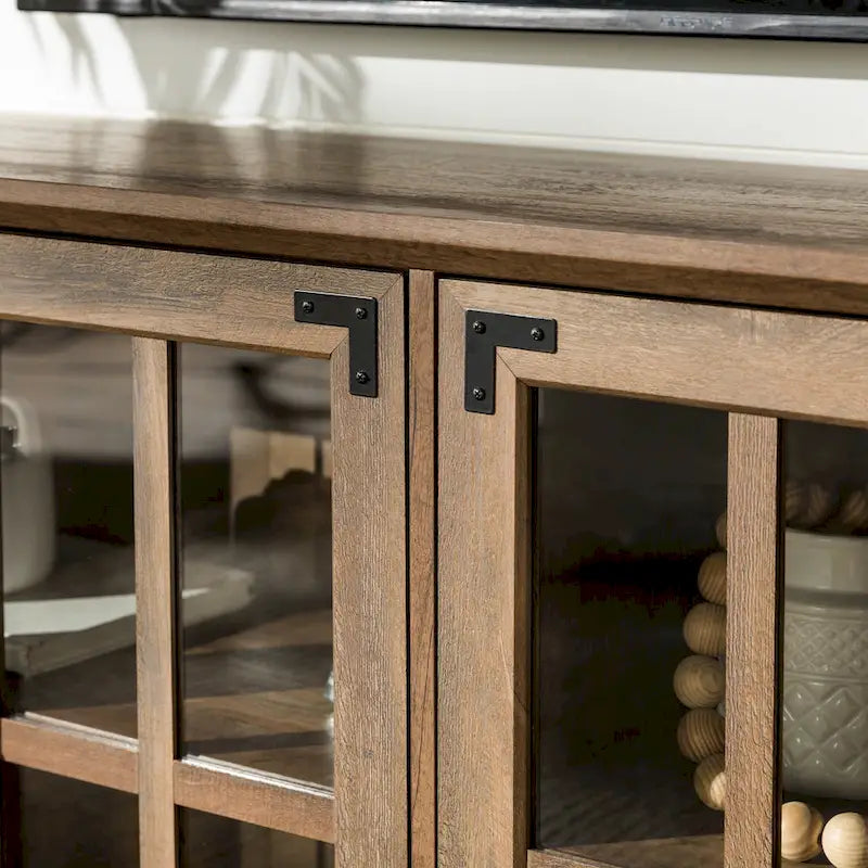 Middlebrook 58-inch Rustic 4-Door TV Stand