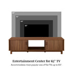 Middlebrook Designs Modern Fluted-Door TV Stand