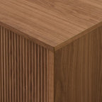 Middlebrook Designs Modern Fluted-Door TV Stand