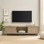 Middlebrook Designs Modern Fluted-Door TV Stand