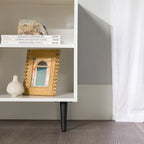 Middlebrook Modern Bookmatch 58-inch TV Stand