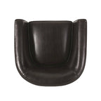 28.75 PU Upholstered Club Chair with Birch Legs