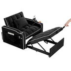 Convertible Sleeper Chair Sofa Bed Adjustable Pull Out Sleeper Chair