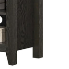 70" TV Stand with Open Shelves - Particle Board with Cable Management