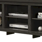 70" TV Stand with Open Shelves - Particle Board with Cable Management