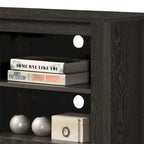 70" TV Stand with Open Shelves - Particle Board with Cable Management