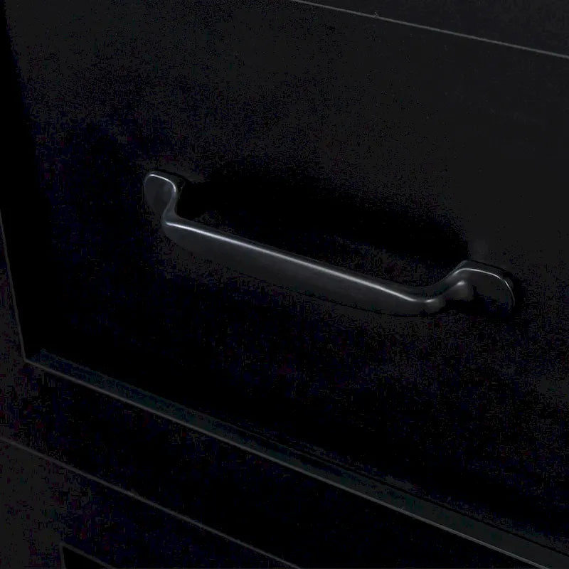 Modern Computer Desk with 2 Tier Storage and Large Drawers and Waterproof Surface for Home Office and Study or Living Room