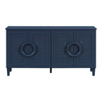 59 4-Door Console Table with Round Handles