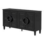 59 4-Door Console Table with Round Handles
