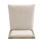 Roomfitters Retro Bar Stools, Set of 2 Upholstered 30.5 Bar Height Chairs with Fabric Cushion and Wood Frame