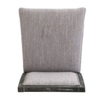 Roomfitters Retro Bar Stools, Set of 2 Upholstered 30.5 Bar Height Chairs with Fabric Cushion and Wood Frame