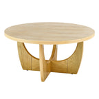 36 Wooden Round Coffee Table