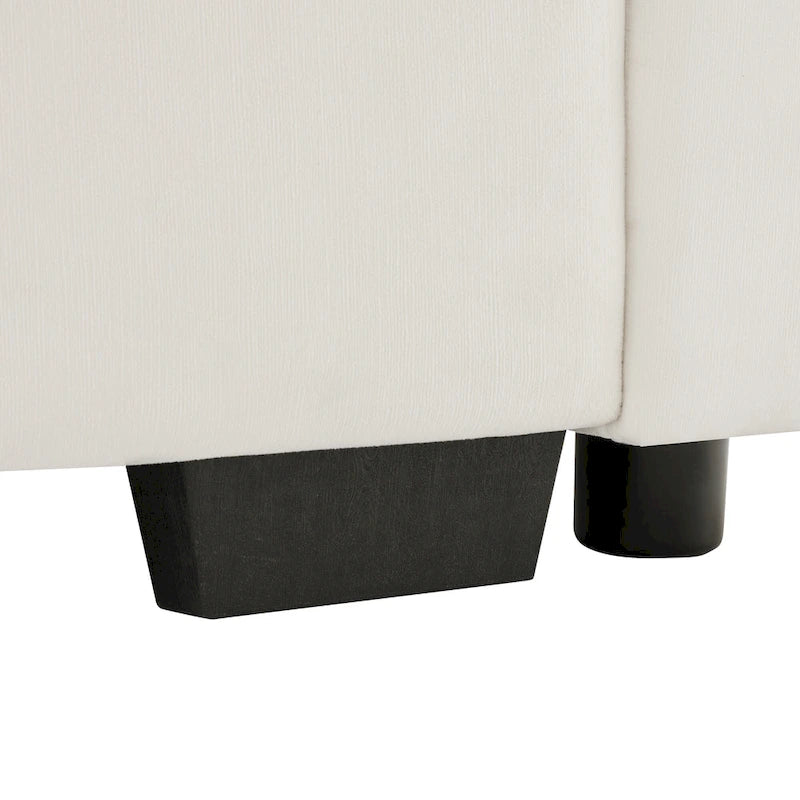 119 Velvet 4-Seater Sofa with Storage - Flexible Design And Luxurious Comfort