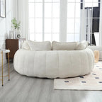 Comfortable Double Loaf Sofa Bed, Oversized Sofa Bed with Armrests