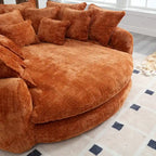 Comfortable Double Loaf Sofa Bed, Oversized Sofa Bed with Armrests