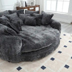 Comfortable Double Loaf Sofa Bed, Oversized Sofa Bed with Armrests