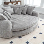 Comfortable Double Loaf Sofa Bed, Oversized Sofa Bed with Armrests