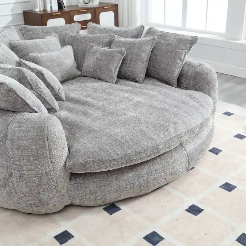 Comfortable Double Loaf Sofa Bed, Oversized Sofa Bed with Armrests