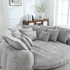 Comfortable Double Loaf Sofa Bed, Oversized Sofa Bed with Armrests