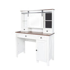 41.73 Wide Dressing Table Set with 4 Drawers 1 Cabinet Dressing Table