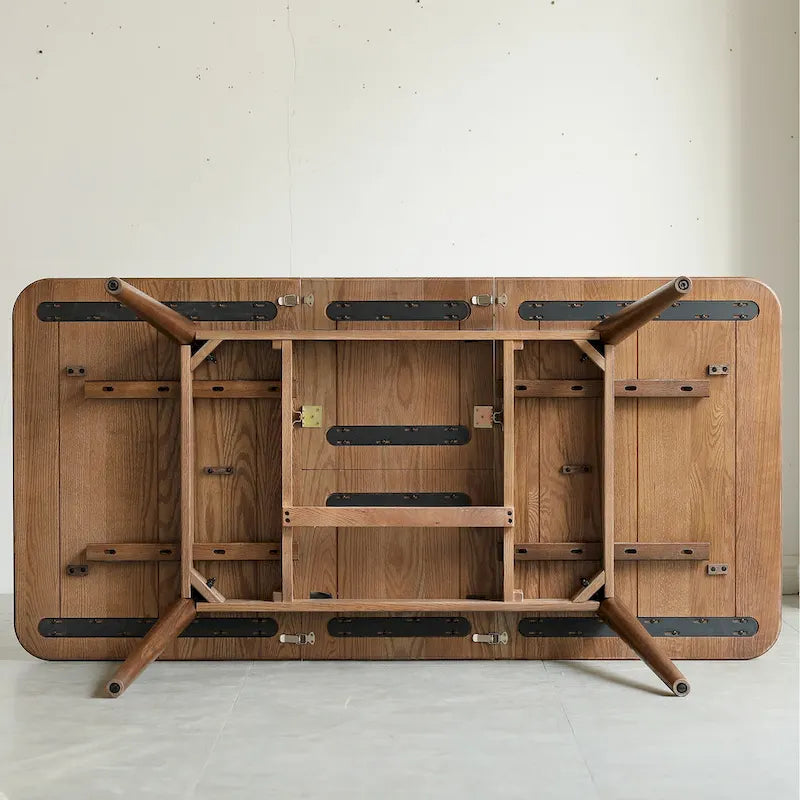 Walnut Extendable Dining Table - Solid Oak - Seats up to 10