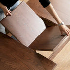 Walnut Extendable Dining Table - Solid Oak - Seats up to 10