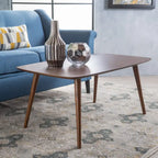 Cilla Mid-Century Wood Rectangle Coffee Table by Christopher Knight Home - 39.50L x 23.70 W x 18.25 H