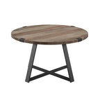 Middlebrook Designs Barnett Round Metal Wrap Coffee Table