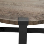 Middlebrook Designs Barnett Round Metal Wrap Coffee Table