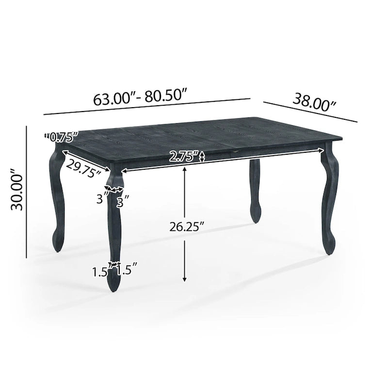 Aubrietta Expandable Dining Table by Christopher Knight Home
