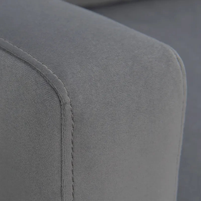 Ally Polyester Mid-Century Arm Chair