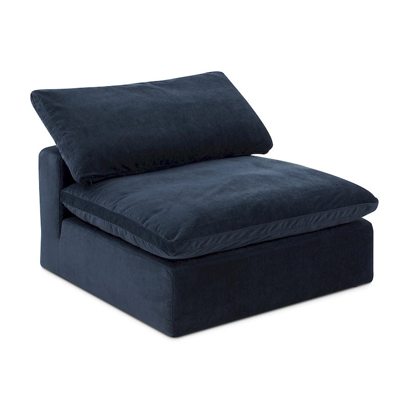 Aurelle Home Corbin Modern Modular Sectional Piece - Slipper Chair