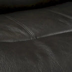 37 Wide Top Grain Leather Power Recliner Chair Glider Rocker Recliner Home Theater Seating with USB Charge Port