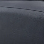 37 Wide Top Grain Leather Power Recliner Chair Glider Rocker Recliner Home Theater Seating with USB Charge Port