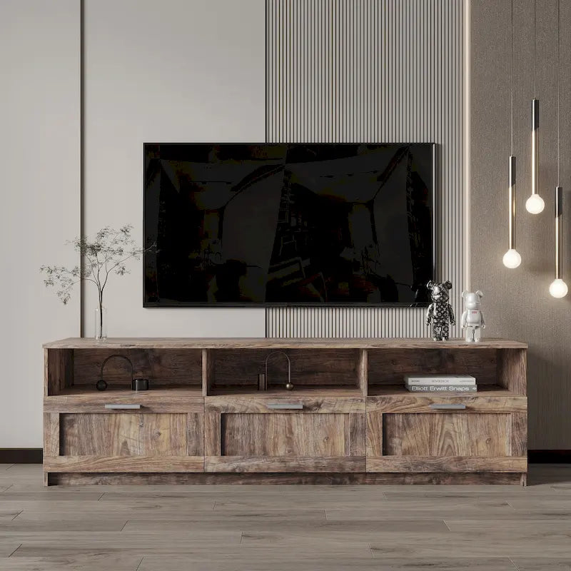 Modern minimalist TV cabinet 80 inch TV stand