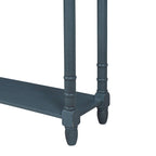 Entryway Console Table with Two Storage Drawers and Bottom Shelf