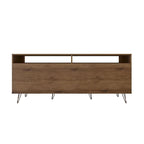 Manhattan Comfort Rockefeller 62.99 In. Metal Leg Media Cabinet Console