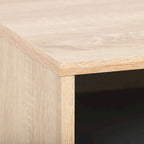 Modern TV Stand with 6 Adjustable Shelves - Supports TVs up to 85" (71")