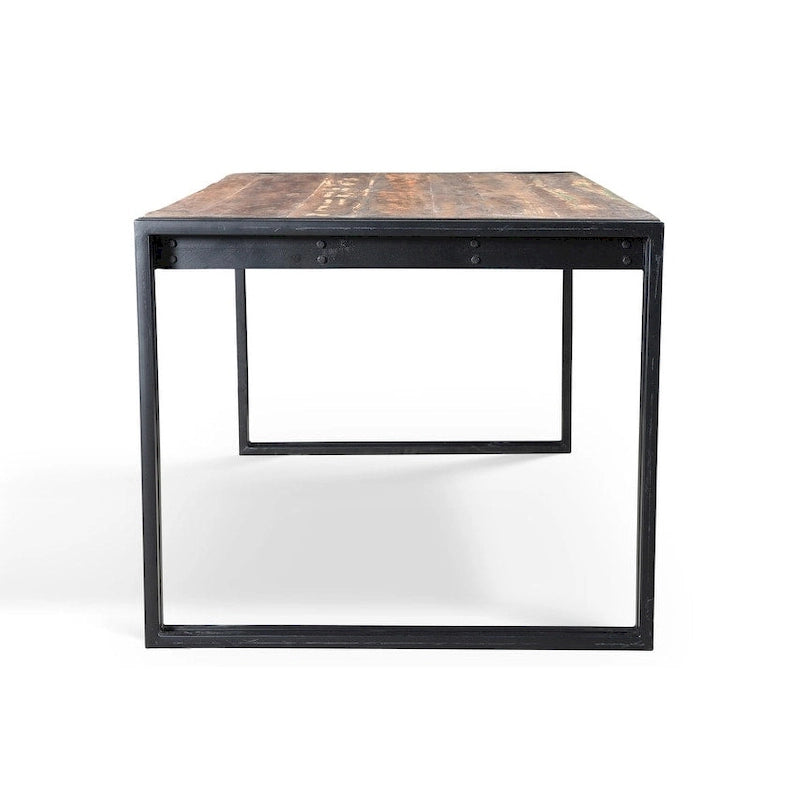 Timbergirl Handmade Old Reclaimed Wood Dining Table (India)