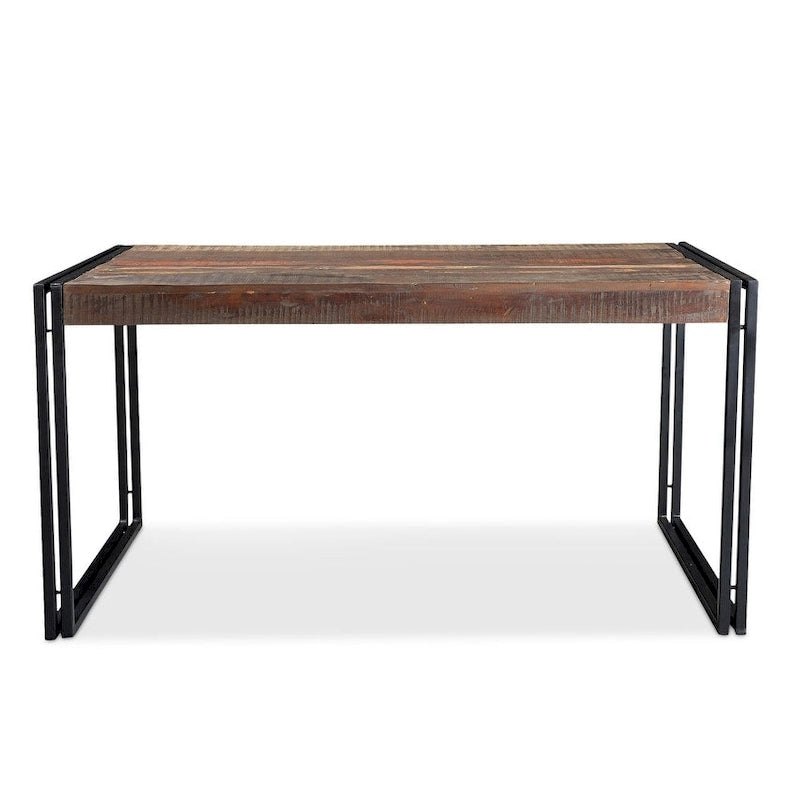 Timbergirl Handmade Old Reclaimed Wood Dining Table (India)
