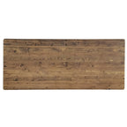 8' x 40 Rectangular Antique Rustic Solid Pine Folding Dining Table