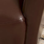 Angelo Bonded Leather Wingback Swivel Club Chair by Christopher Knight Home