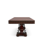 Baburam Traditional Cherry 7-piece Expandable Dining Set by Furniture of America