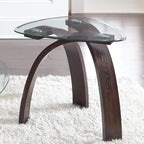 Steve Silver Perrin Contemporary Glass Top 3-Piece Occasional Set