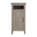 Key West End Table with Door by Bush Furniture